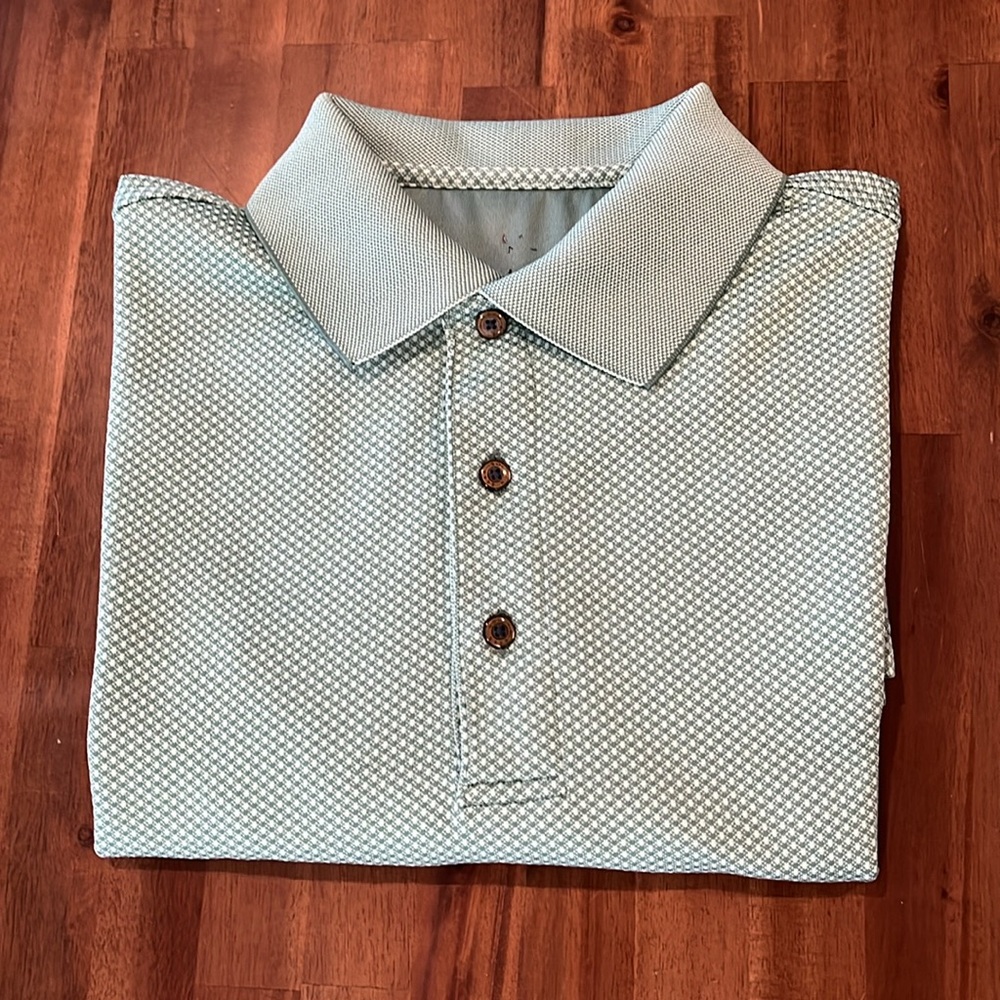 Mint Green Golf Polo